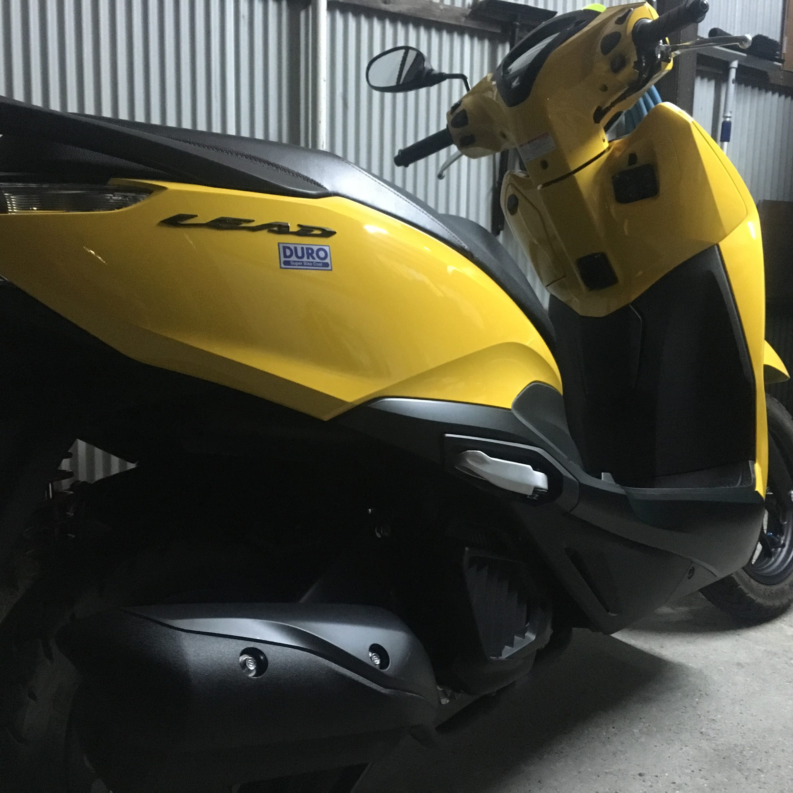 リード125 コーティングその後 しゃぼん玉 Shabondama