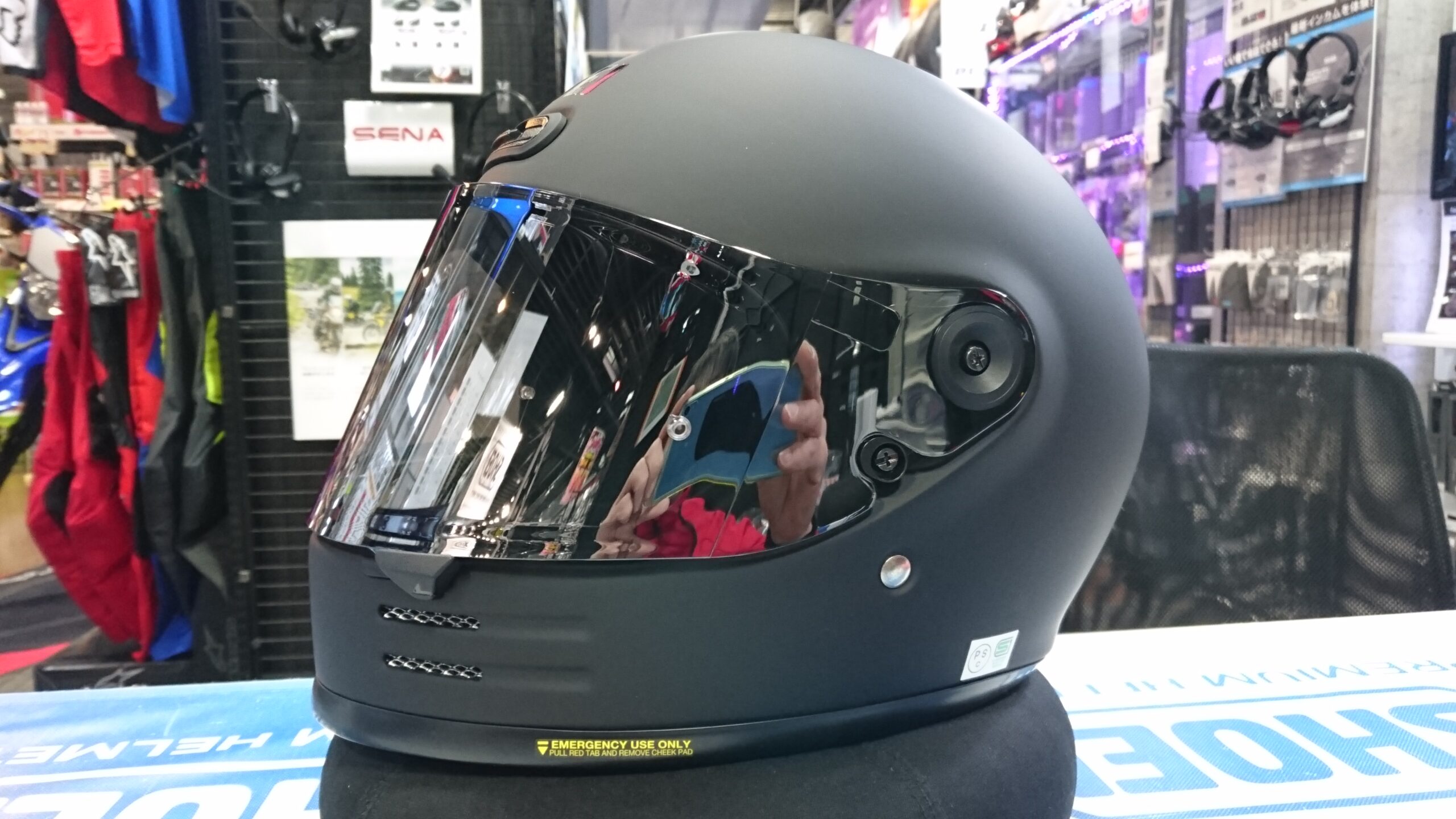 純正シールド SHOEI CPB-1V GLAMSTERシリーズ ミラーシールド