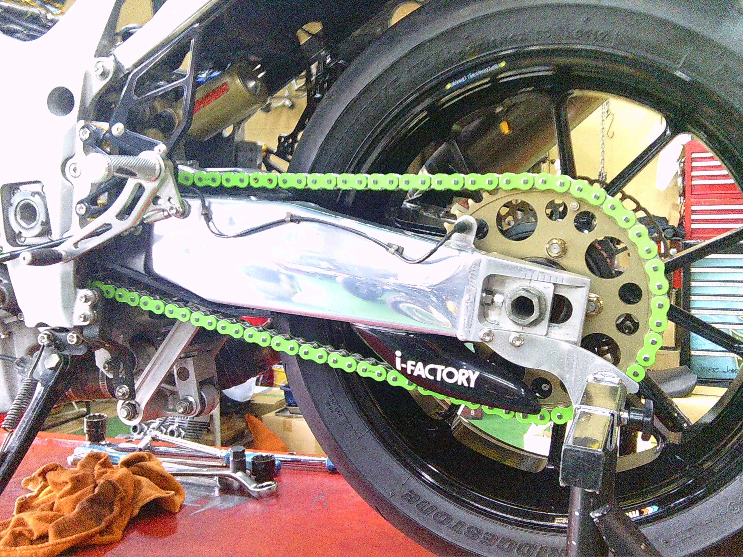 カスタムインストール ZX-7RR カスタム メンテナンス中 | しゃぼん玉 -Shabondama-